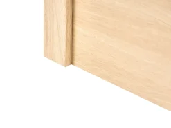 Seng med opbevaring PEROUGES Lysebrun 180 x 200 cm