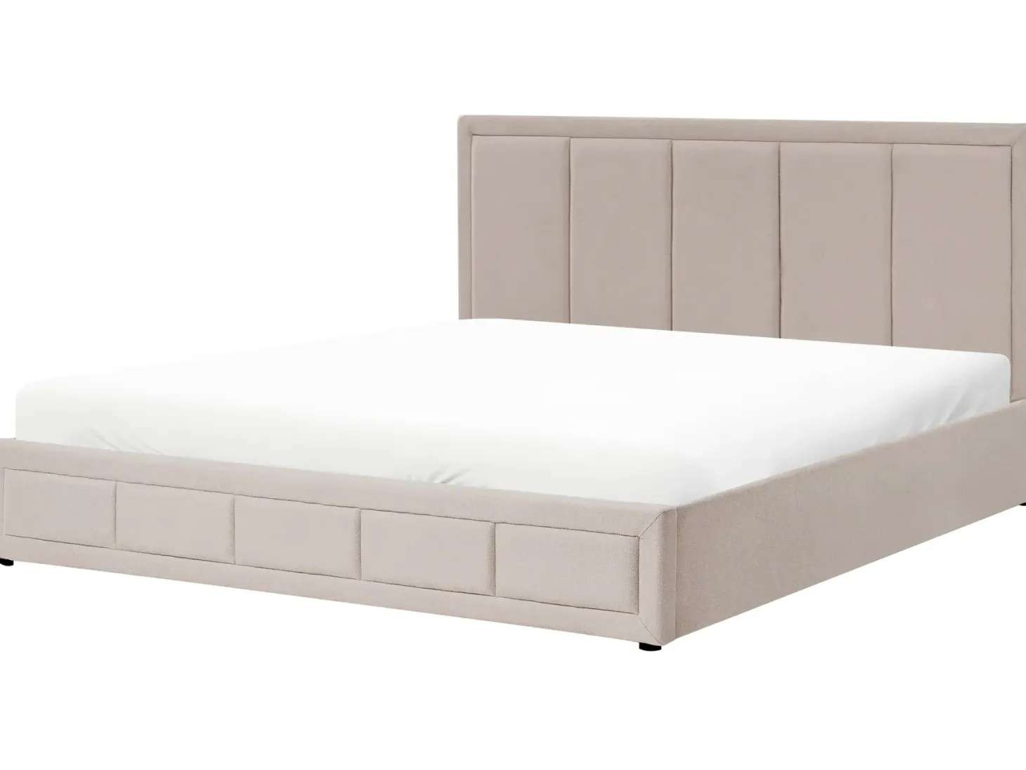Seng med opbevaring QUIBERON Beige 180 x 200 cm
