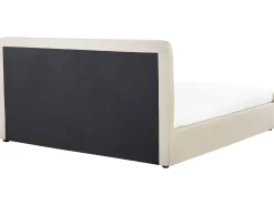 Seng med opbevaring RENNES Kunstlinned Beige 180 x 200 cm