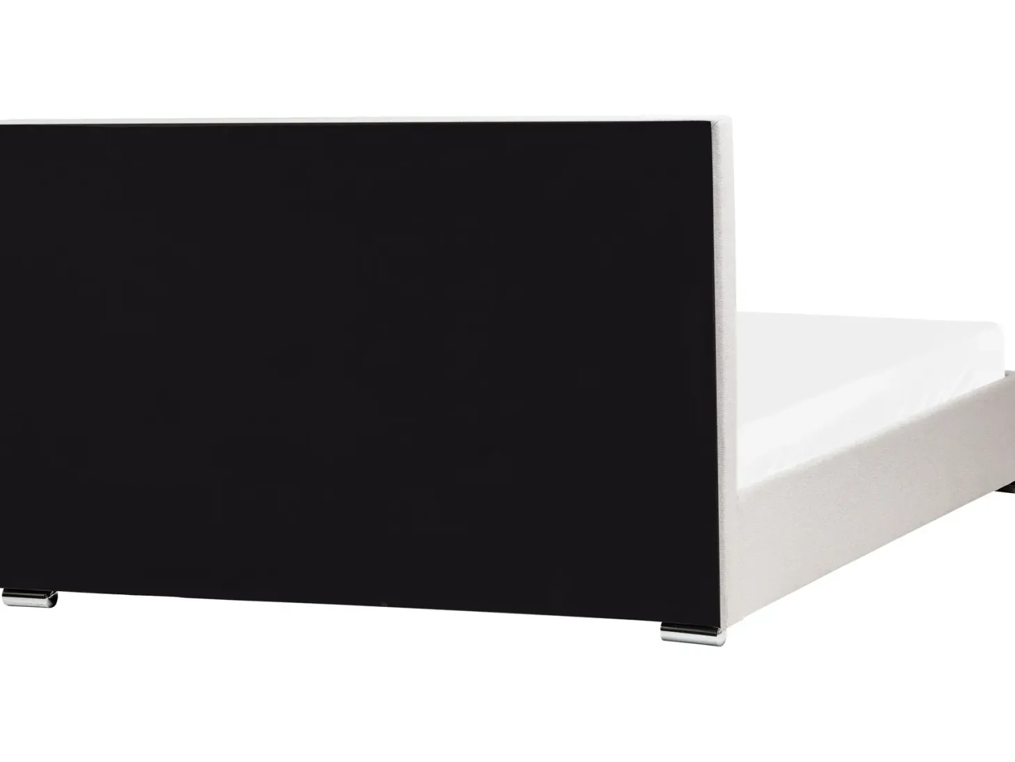 Seng med opbevaring ROUEN Lys Beige 180 x 200 cm