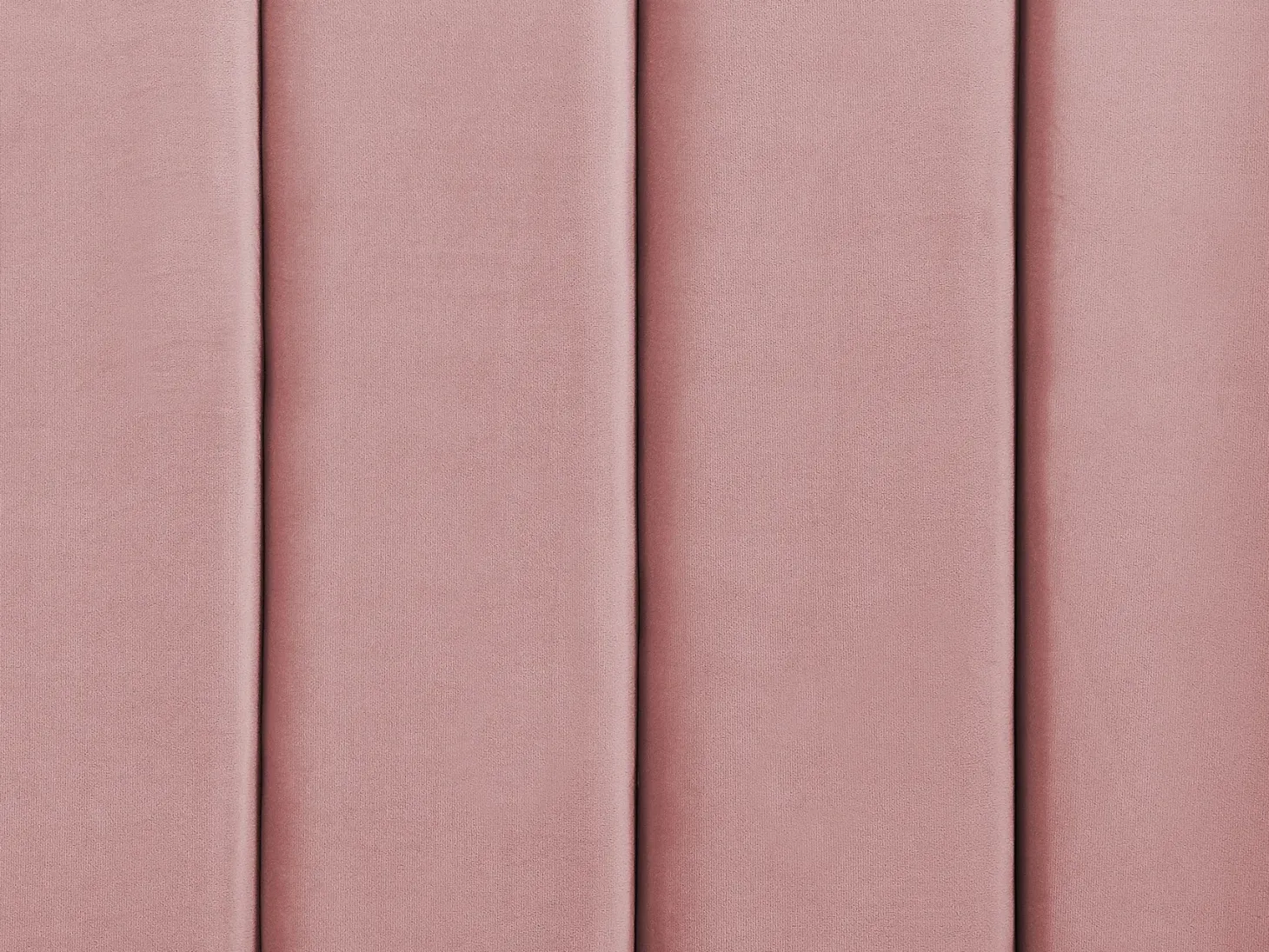 Seng med opbevaringsbænk NOYERS Velour Lyserød 140 x 200 cm