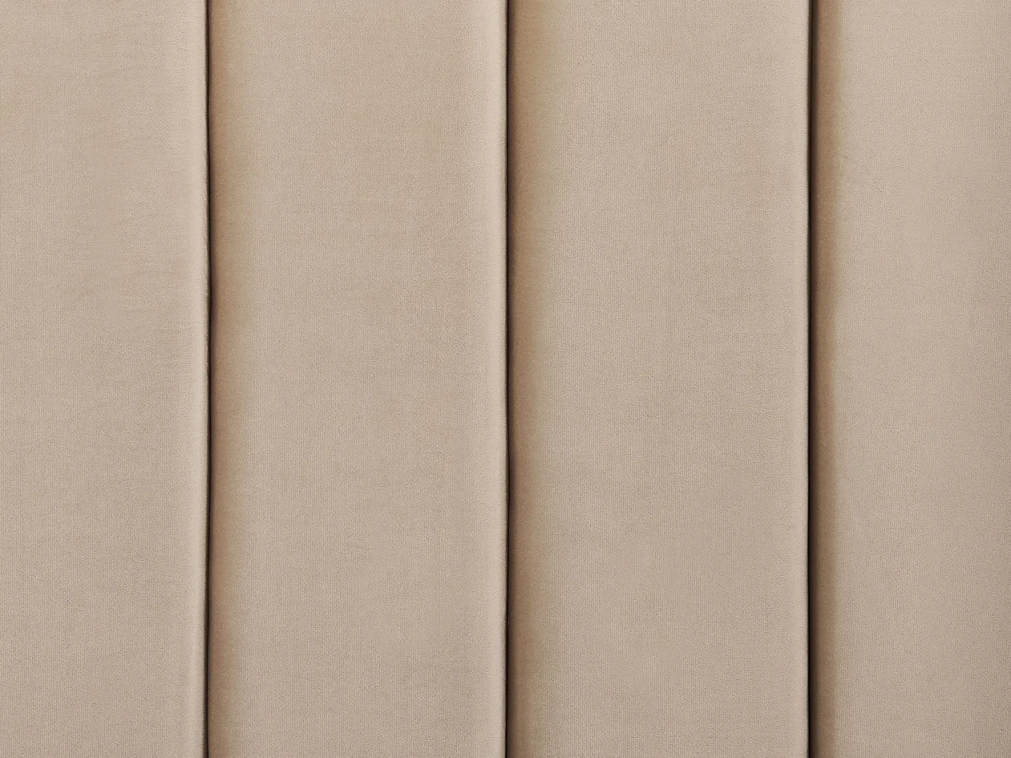 Seng med opbevaringsbænk NOYERS Velour Beige 180 x 200 cm