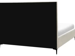 Seng med opbevaring SEZANNE Boucle Cremehvid 180 x 200 cm