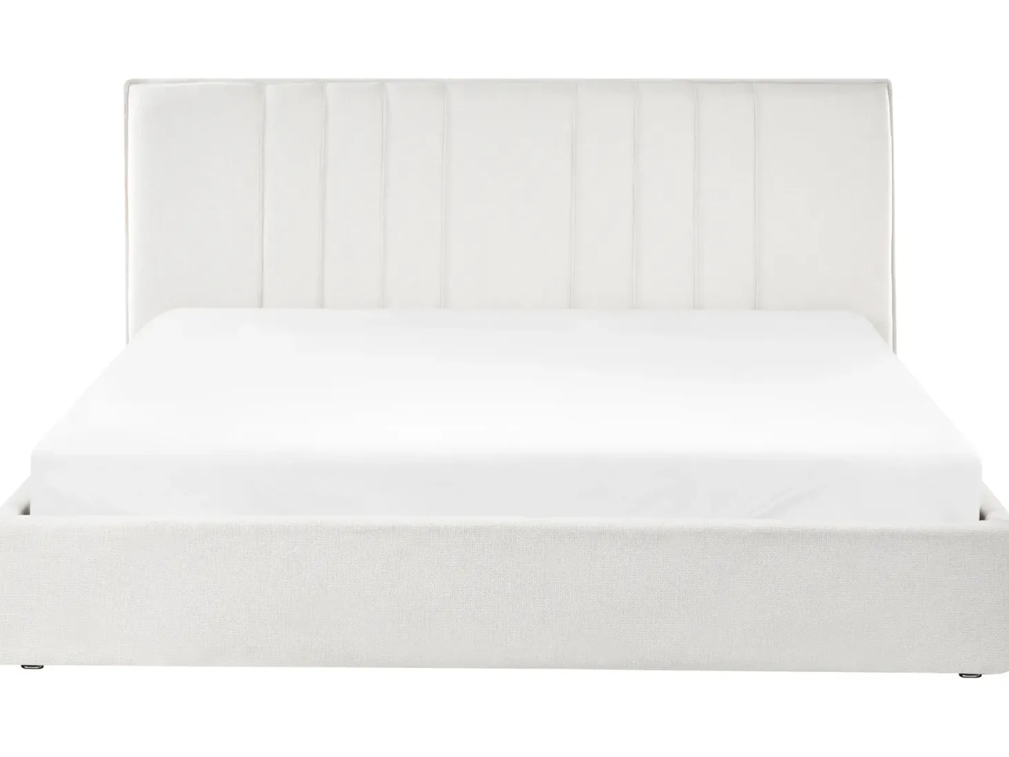 Seng med opbevaring TARASCON Lys Beige 180 x 200 cm