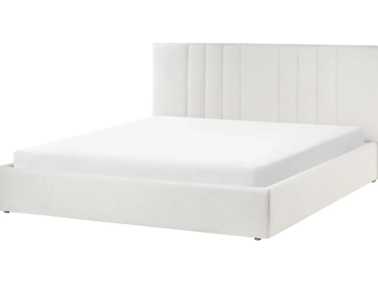 Seng med opbevaring TARASCON Lys Beige 180 x 200 cm