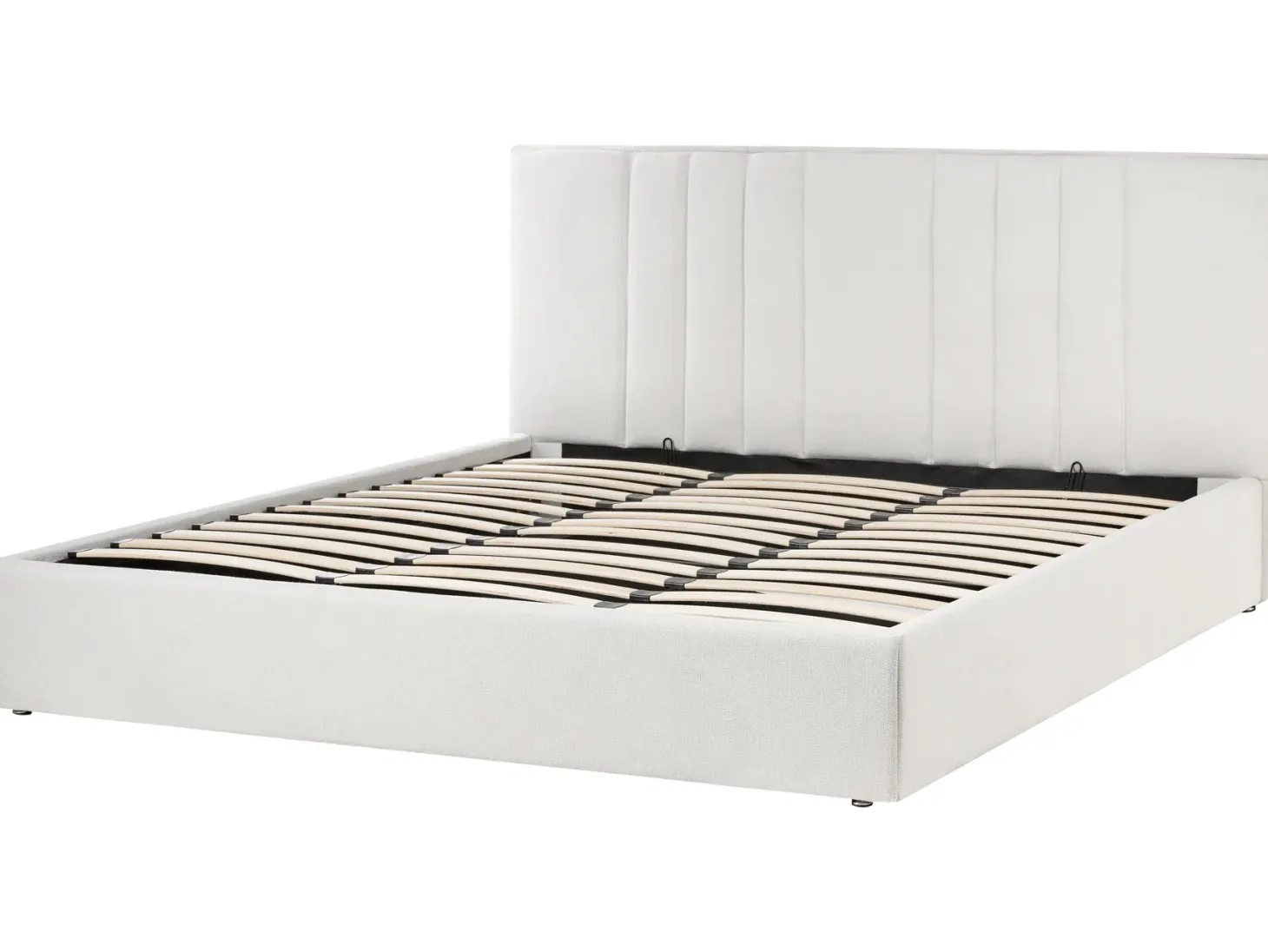 Seng med opbevaring TARASCON Lys Beige 180 x 200 cm