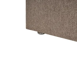 Seng med opbevaring TARASCON Brungrå 180 x 200 cm