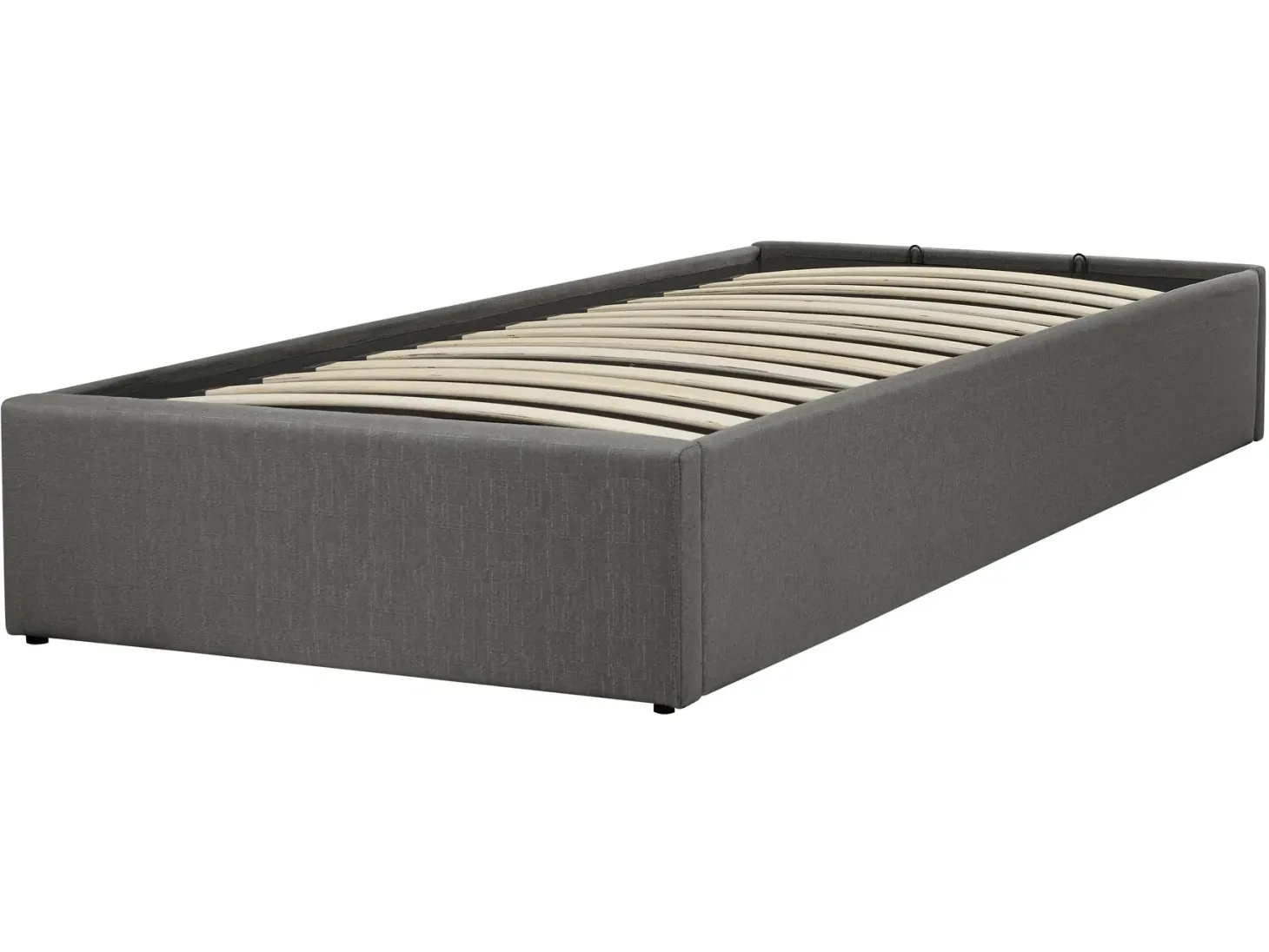 Seng med opbevaring uden gavl DINAN Mørkegrå 90 x 200 cm