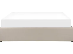 Seng med opbevaring uden gavl DINAN Lysebrun 160 x 200 cm