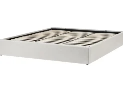 Seng med opbevaring uden gavl DINAN Lys Beige 180 x 200 cm