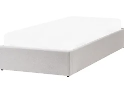 Seng med opbevaring uden gavl DINAN Lysegrå 90 x 200 cm