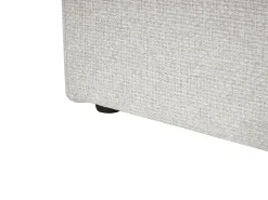 Seng med opbevaring uden gavl DINAN Lysegrå 180 x 200 cm