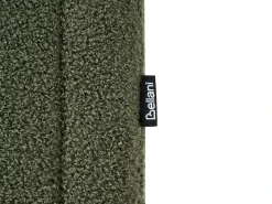 Seng med opbevaring uden gavl DINAN Boucle Mørkegrøn 160 x 200 cm