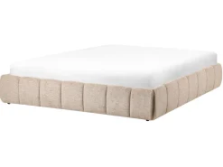 Seng med opbevaring uden gavl GENAS Beige 160 x 200 cm