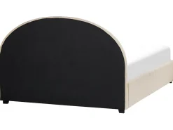 Seng med opbevaring VAUCLUSE Boucle Beige 180 x 200 cm