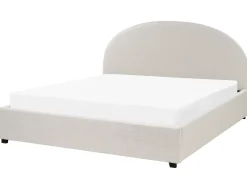 Seng med opbevaring VAUCLUSE Lys Beige 180 x 200 cm