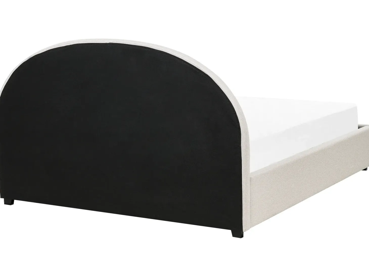 Seng med opbevaring VAUCLUSE Lys Beige 180 x 200 cm