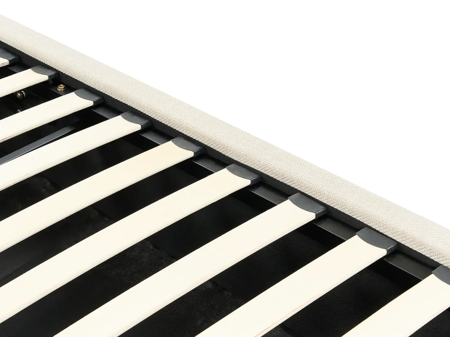 Seng med opbevaring VAUCLUSE Sand Beige 180 x 200 cm