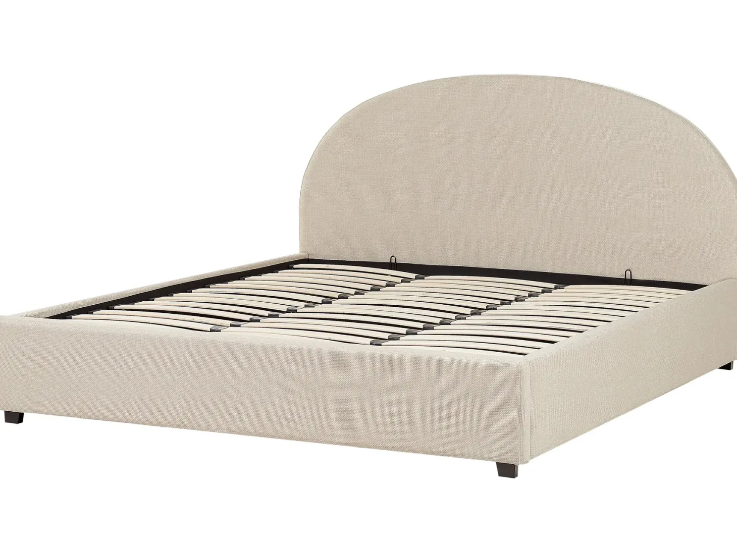 Seng med opbevaring VAUCLUSE Sand Beige 180 x 200 cm