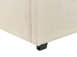 Seng med opbevaring VAUCLUSE Sand Beige 180 x 200 cm