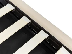 Seng med opbevaring Velour METZ 90 x 200 cm Beige