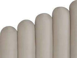 Seng med opbevaring VINCENNES Velour Brungrå 180 x 200 cm