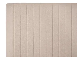 Seng med opbevaring VION Boucle Beige 180 x 200 cm