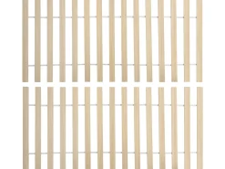 Seng med 4 skuffer OLENDON Fyretræ Hvid 180 x 200 cm