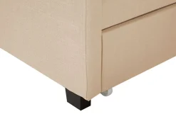 Seng med skuffer til opbevaring MONTPELLIER Beige 180 x 200 cm