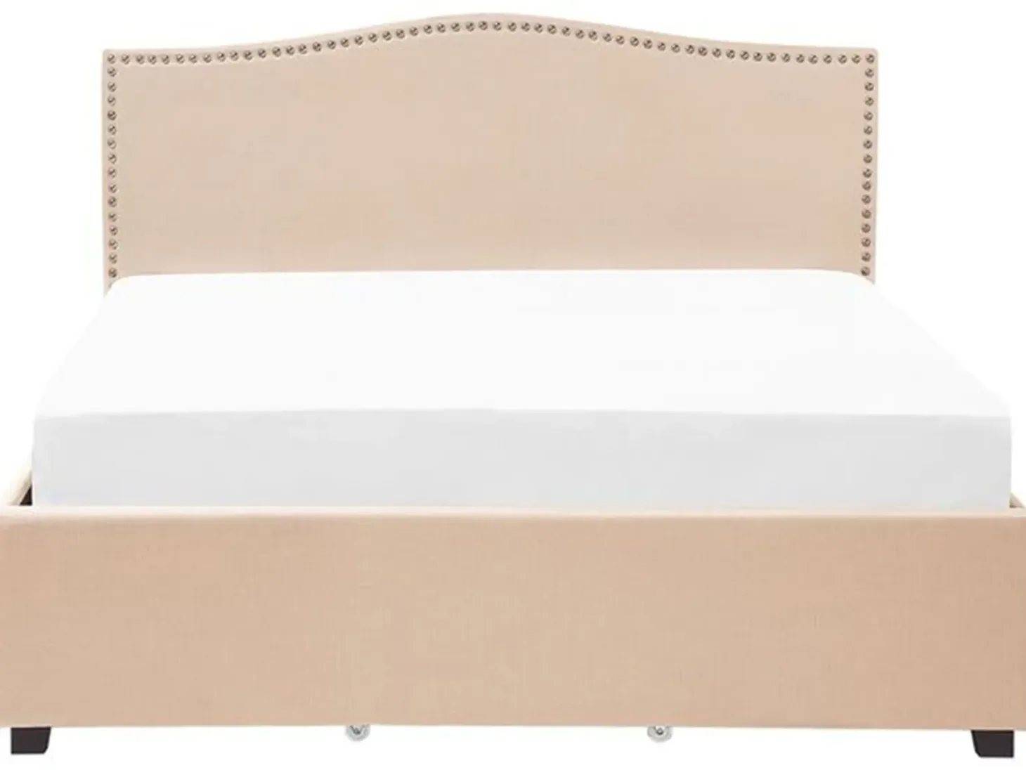Seng med skuffer til opbevaring MONTPELLIER Beige 180 x 200 cm