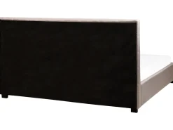 Seng med skuffer til opbevaring LA ROCHELLE Lysegrå 180 x 200 cm