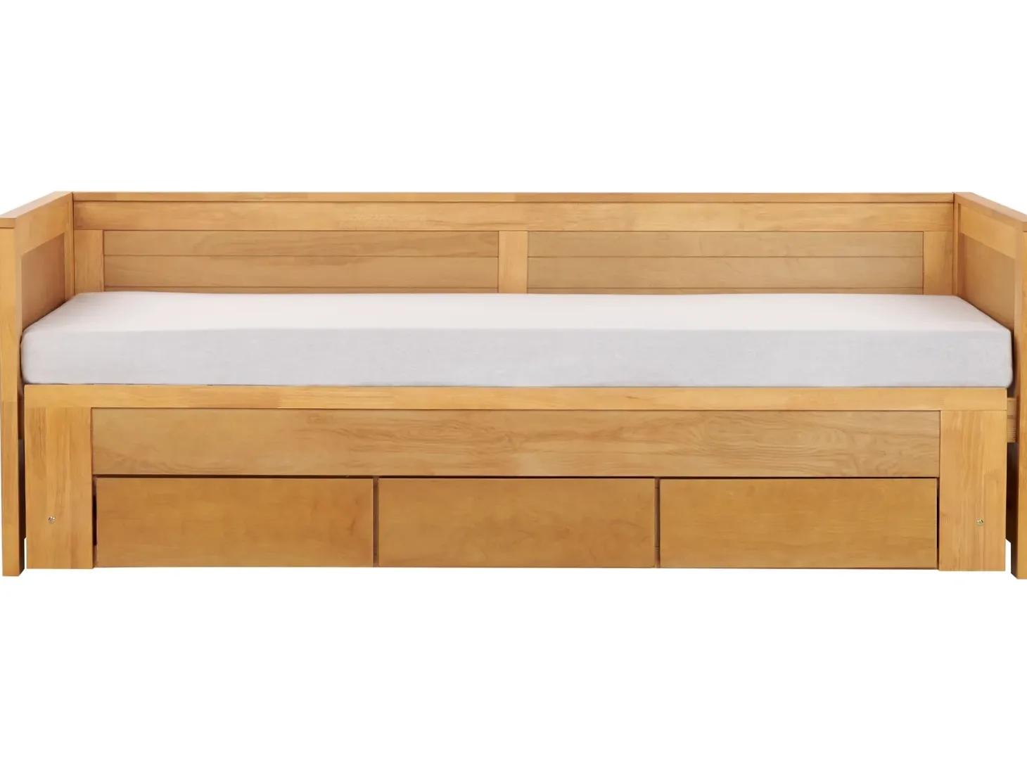 Seng med skuffer til opbevaring Træ CAHORS 90 x 200 cm Brun