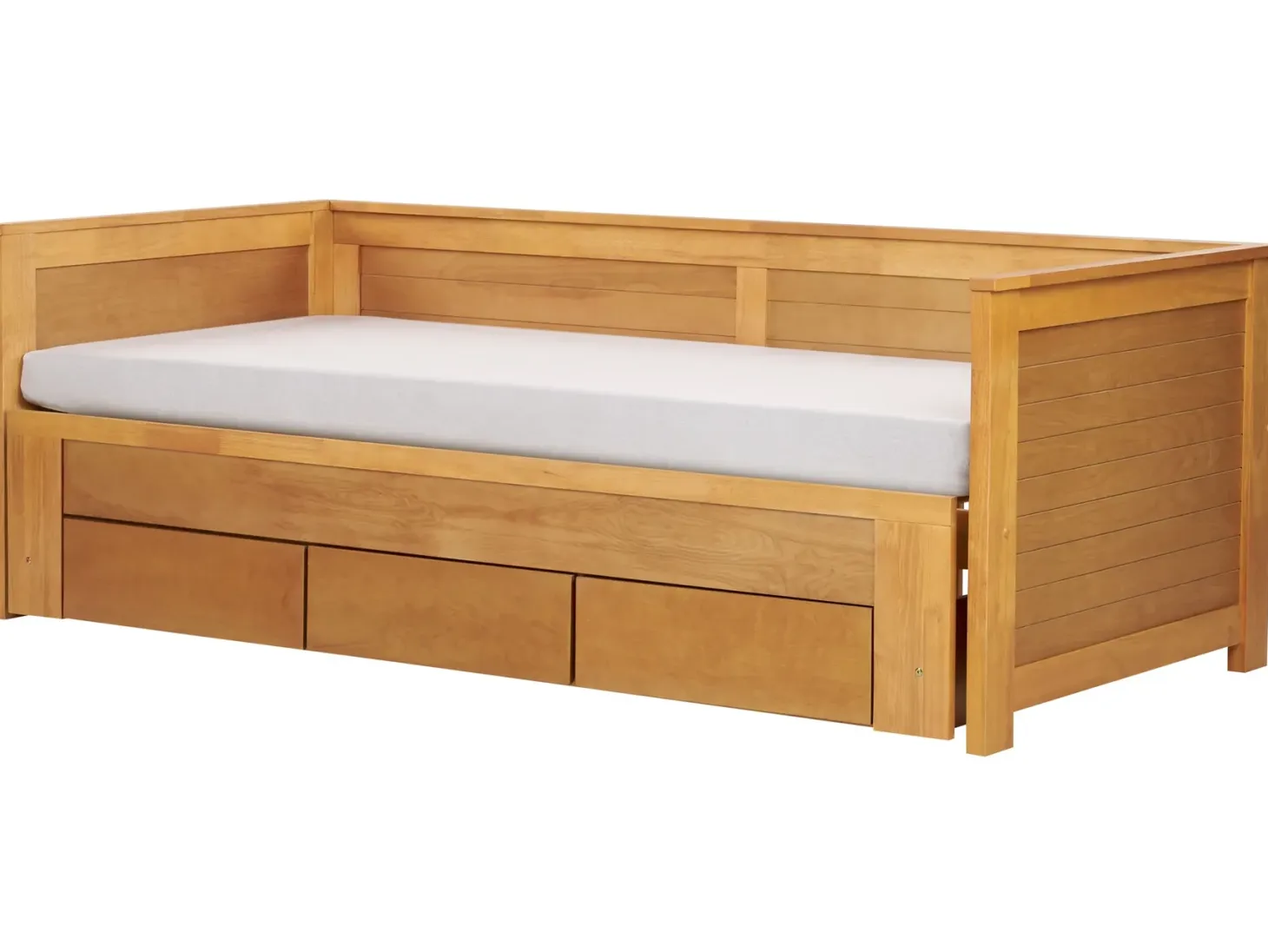 Seng med skuffer til opbevaring Træ CAHORS 90 x 200 cm Brun
