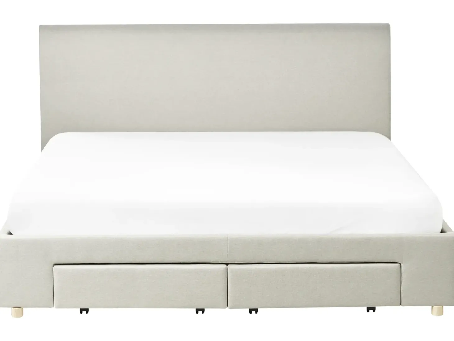 Seng med skuffer til opbevaring SOUTRIN Beige 180 x 200 cm