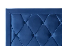 Seng med skuffer til opbevaring LIEVIN Velour Navy Blå 140 x 200 cm