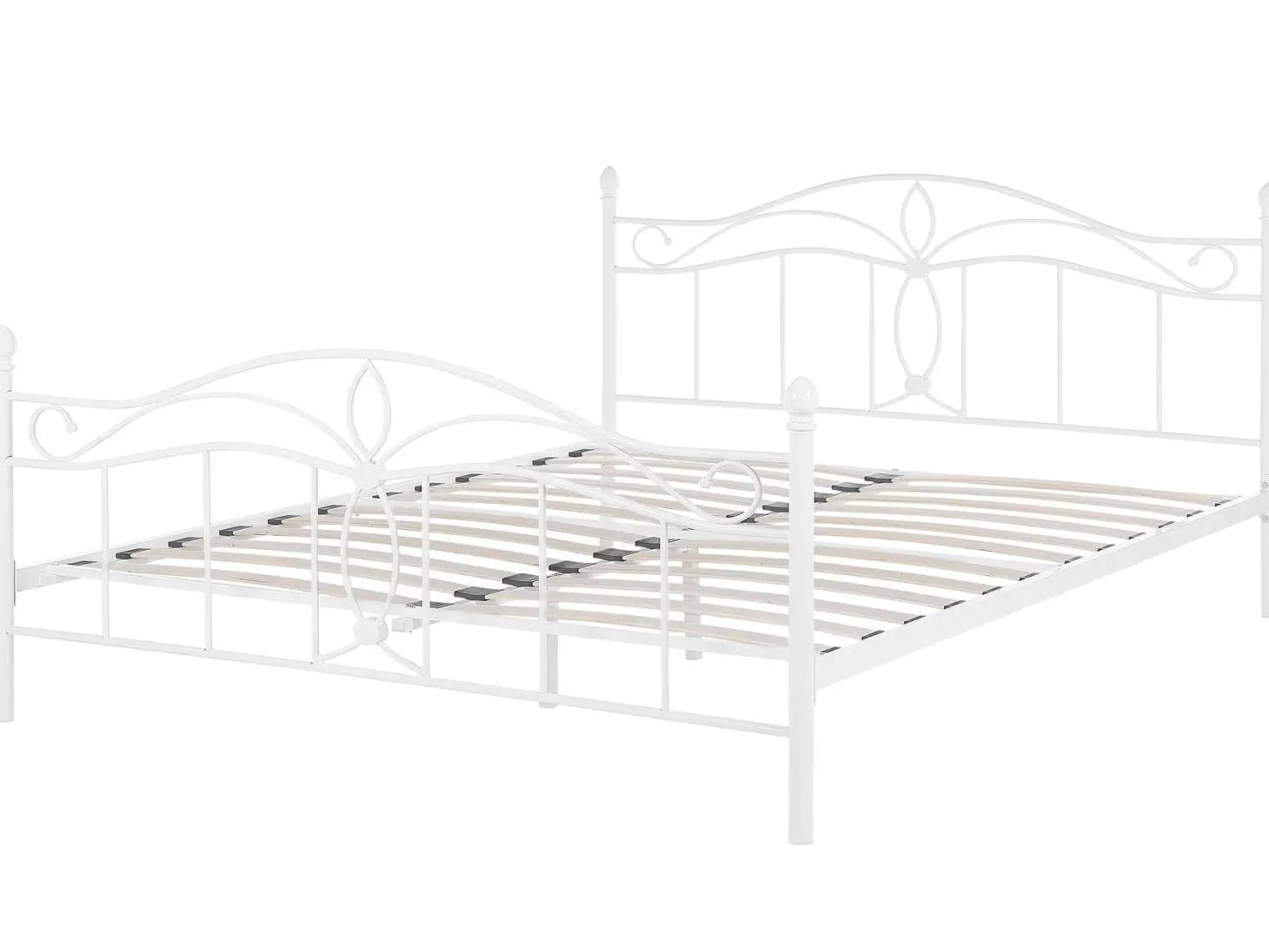 Seng Metal ANTLIA 160 x 200 cm Hvid