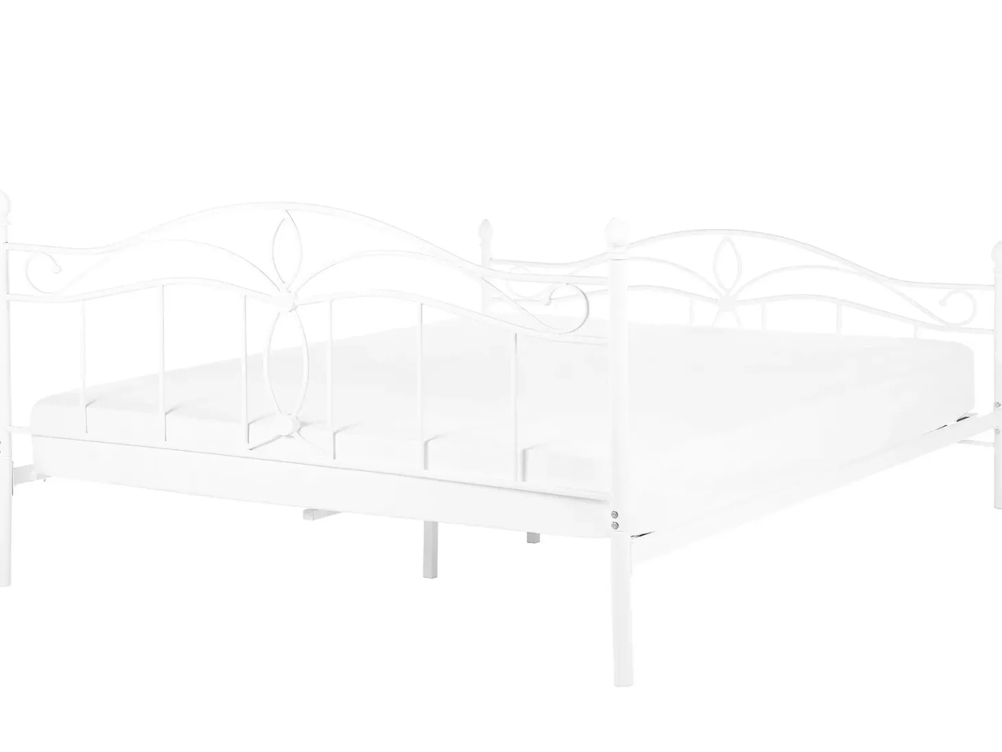 Seng Metal ANTLIA 160 x 200 cm Hvid