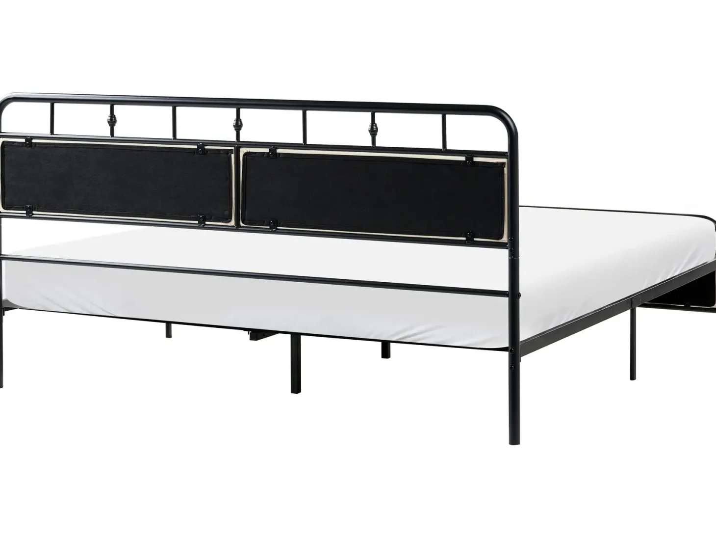 Seng Metal BREUILLET 180 x 200 cm Sort