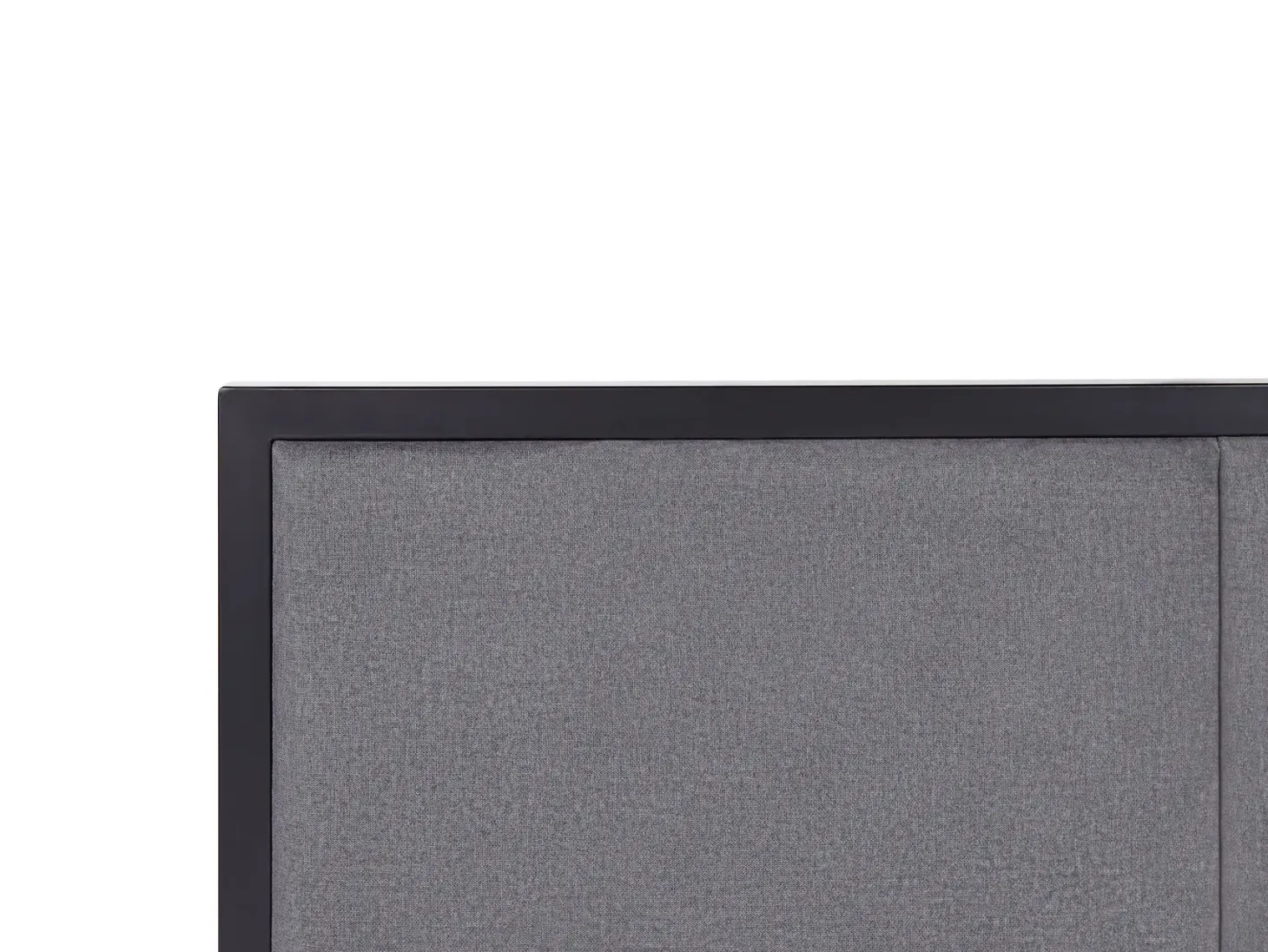Seng Metal CLAMART 140 x 200 cm Grå
