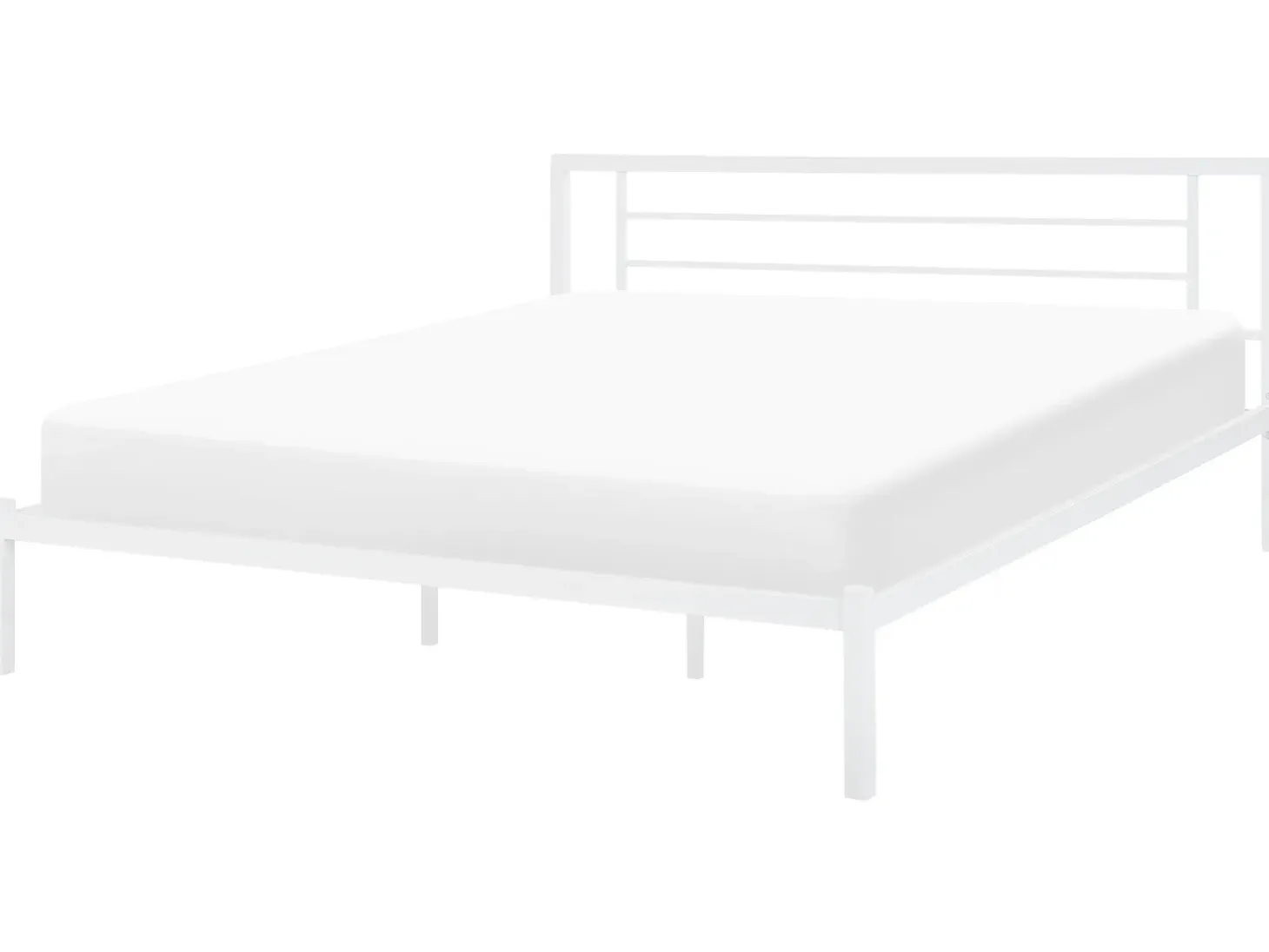 Seng Metal CUSSET 180 x 200 cm Hvid