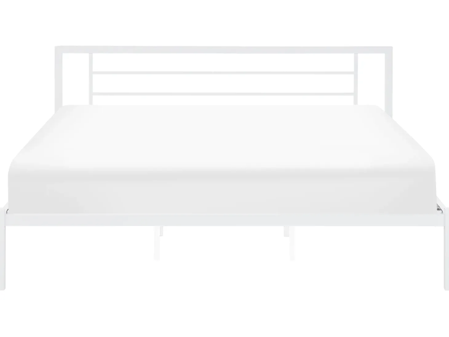 Seng Metal CUSSET 180 x 200 cm Hvid