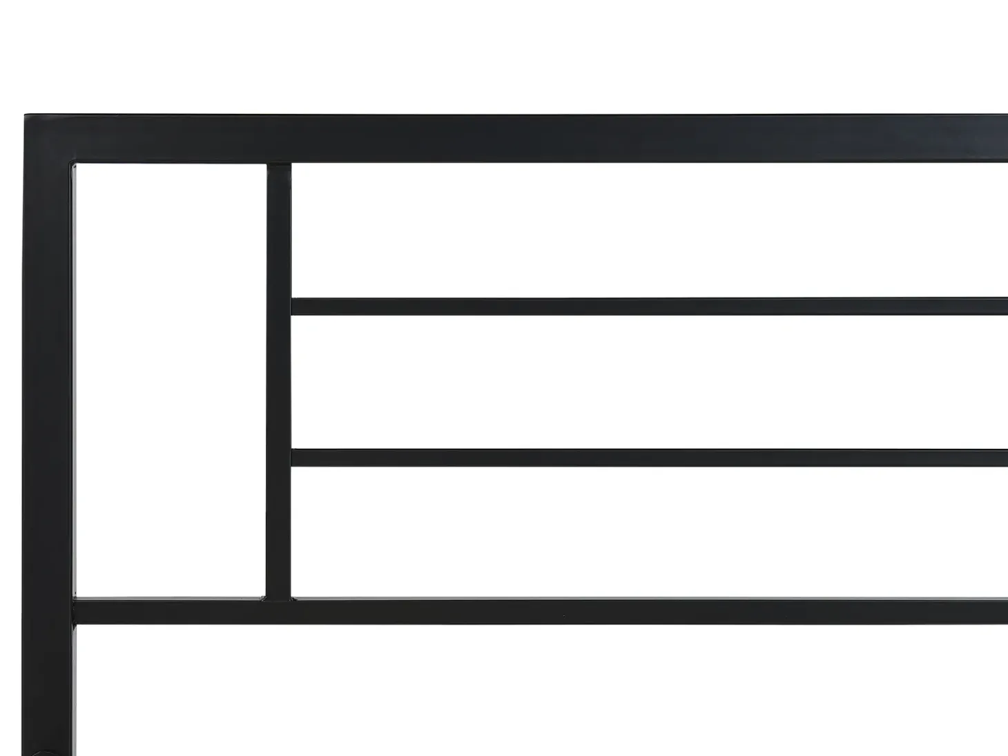 Seng Metal CUSSET 180 x 200 cm Sort