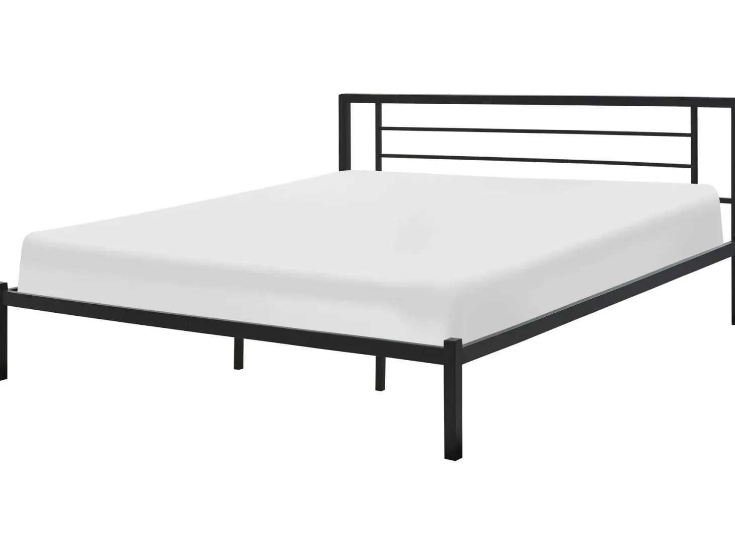 Seng Metal CUSSET 180 x 200 cm Sort