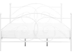 Seng Metal DINARD 180 x 200 cm Hvid