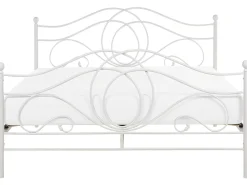 Seng Metal LYRA 160 x 200 cm Hvid
