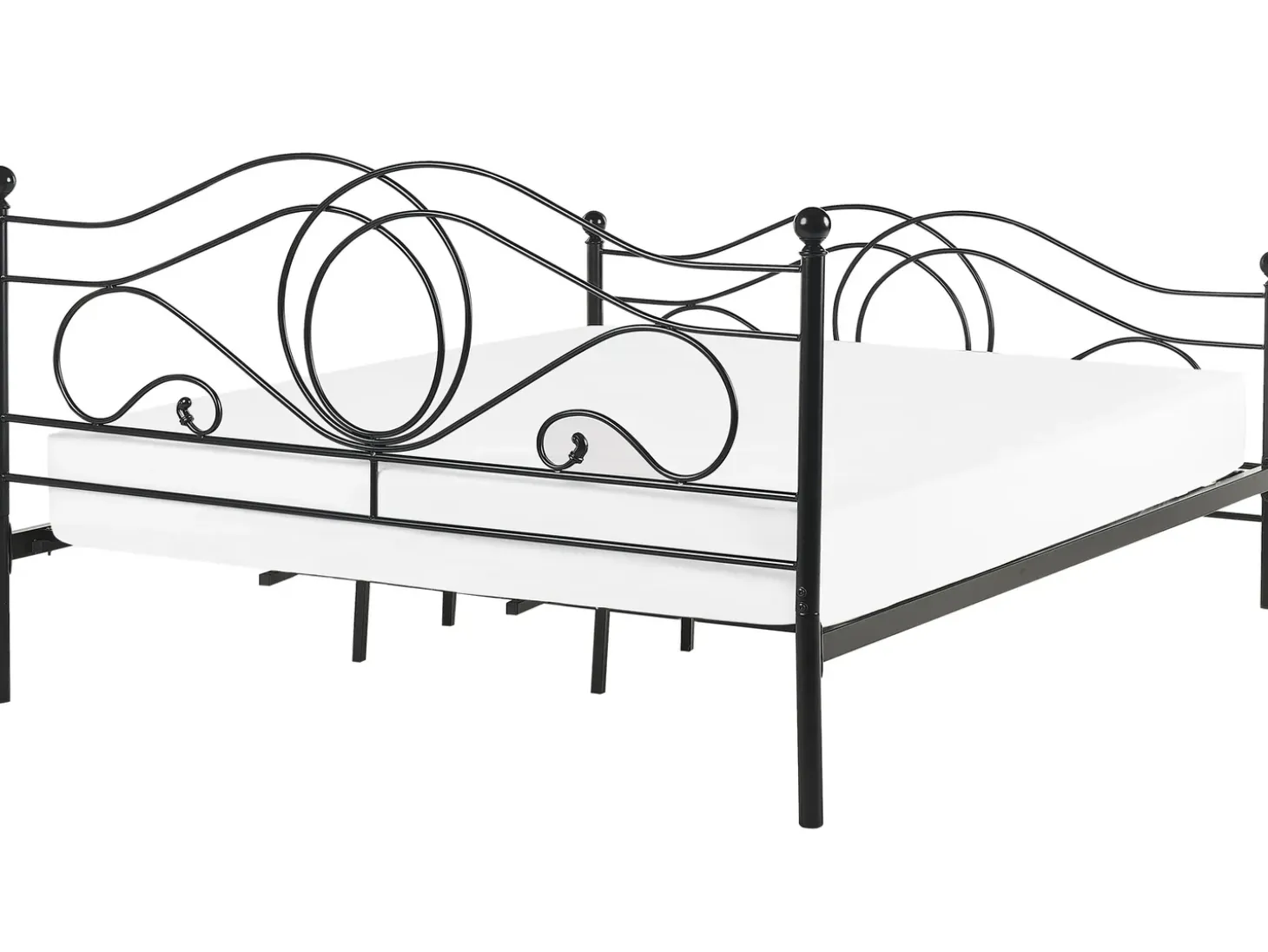 Seng Metal LYRA 180 x 200 cm Sort