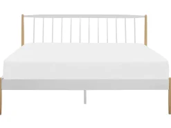 Seng Metal MAURS 180 x 200 cm Hvid