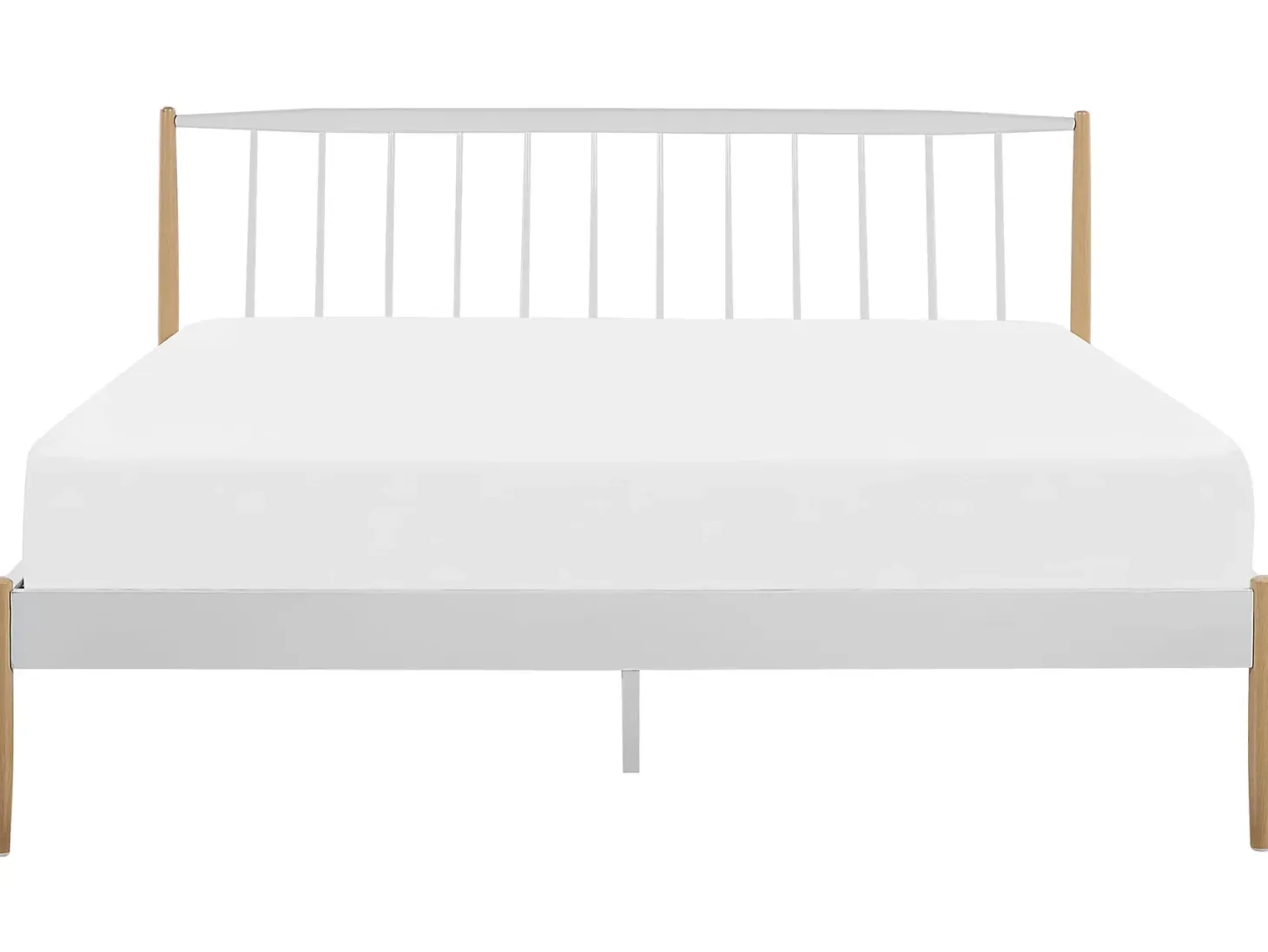 Seng Metal MAURS 180 x 200 cm Hvid