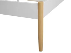 Seng Metal MAURS 180 x 200 cm Hvid