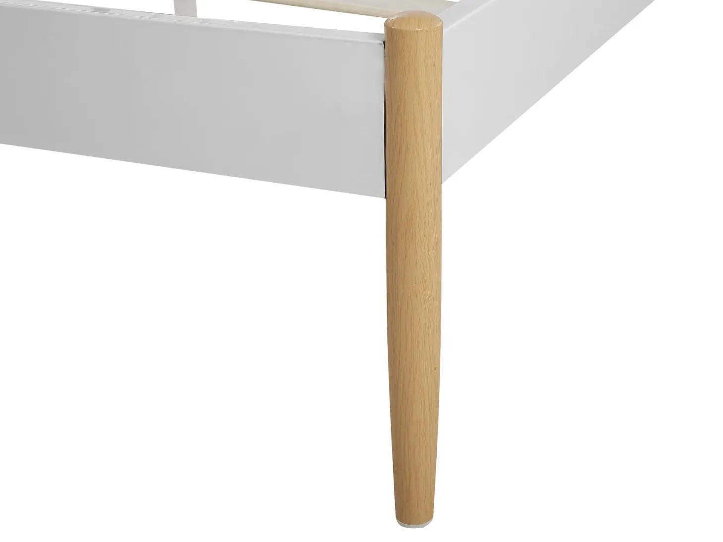 Seng Metal MAURS 180 x 200 cm Hvid